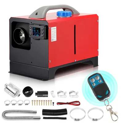 Produktbild von Faziango Luftheizung Air Heater Diesel Standheizung Luft Dieselheizung Standheizung 12 V 8KW, Lufterhitzer, mit LCD-Display & Fernbedienung Heizung