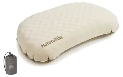 Productafbeelding van Kussen voor de camping, Naturehike, 2-in-1, sponskussen, extra groot, model CNK2300DZ024, bruin