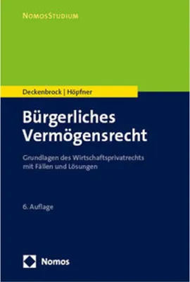 Immagine prodotto di Bürgerliches Vermögensrecht
