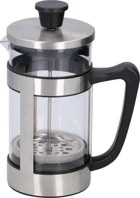 Immagine prodotto di alpina Cafetière 1l - 8 Kaffees - Edelstahl / Glas / Kunststoff