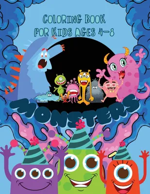 Produktbild von Monsters Coloring Book
