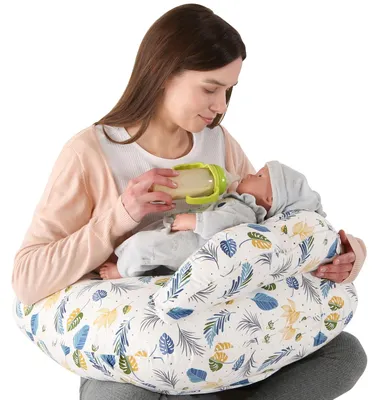 Imagen del producto de Solidchoice: Almohada multifuncional para lactancia materna para bebés
