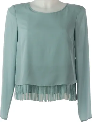 Obrázok produktu pre PATRIZIA PEPE Bluse Damen Polyester Hellblau GR51343 - Größe: 44