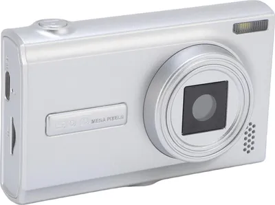 Zdjęcie produktu dla Aparat cyfrowy do fotografii 50 MP 1080p HD z autofokusem i zoomem cyfrowym Bezlusterkowa kamera wideo z ekranem 2,4 cala do podróży (srebrnoszary)