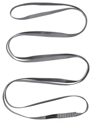 Immagine prodotto di 18 Mm Nylon Runner 180 Cm, Taglia unica, 1022 Grigio, Unisex - Black Diamond
