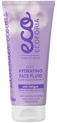 Obrázek produktu pro ECOFORIA Lehký hydratační fluid na obličej 50 ml hydratační fluid na obličej
