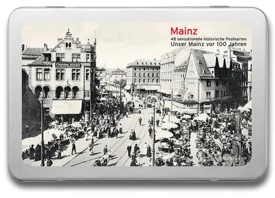 Zdjęcie produktu dla Mainz 48 sensationelle historische Postkarten: Unser Mainz vor 100 Jahren