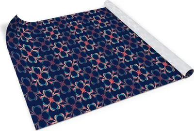 Produktbild von Aztekische blumen– Möbelfolie selbstklebend – PVC Klebefolie für Möbel – Küche – Schränke – Möbelrenovierungsfolie – Möbeldekorfolie – 100x50 cm