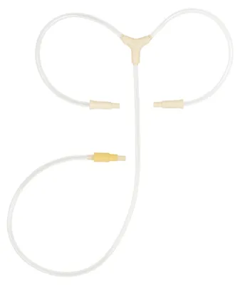 Produktbild von Medela Swing Maxi Flex, Transparent, Gelb, Universalgröße, Swing Maxi Flex™ breast pump code: 101033825 and PersonalFit Flex™ Connector code: 101034005