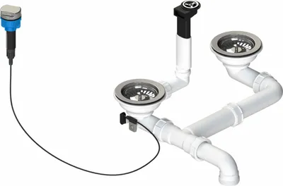 Produktbild von Schock Ablaufgarnitur mit Ablauffernbedienung 629879