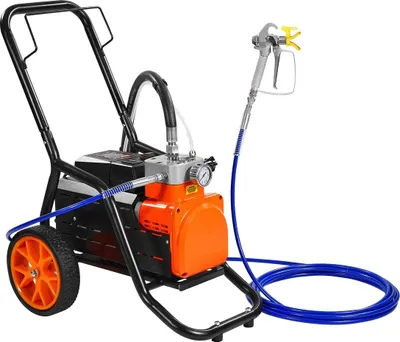 Immagine prodotto di Spruzzatore di vernice airless a carrello Spruzzatore di vernice airless a membrana 1700 W elettrico