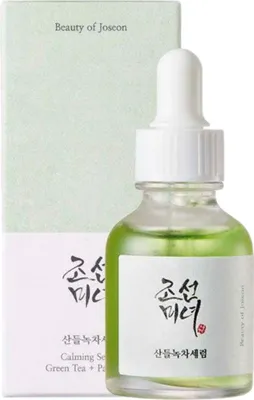 Zdjęcie produktu dla BEAUTY OF JOSEON, Uspokajające serum z zieloną herbatą i pantenolem, serum do twarzy, 30 ml