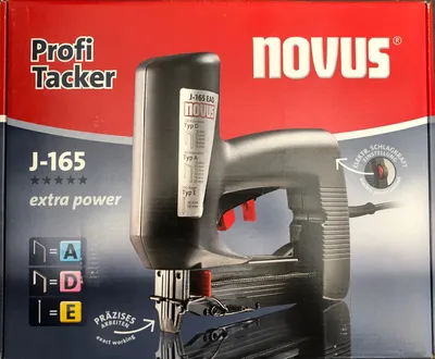 Produktbild von Novus J-165, Druckknopf, Schwarz, AC, 1,75 kg, CE