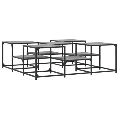 Obrázok produktu pre vidaXL Konferenčný stolík sivý Sonoma 121x121x40 cm Materiál na báze dreva