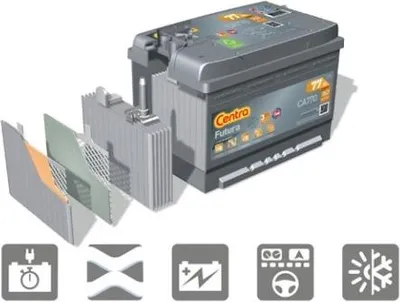 Obrázok produktu pre Akumulator samochodowy Futura 12V 53Ah 540A
