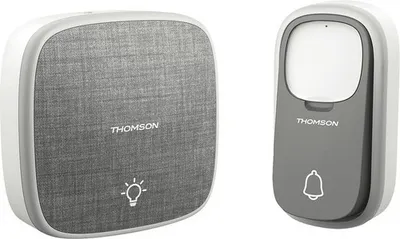 Produktbild von Thomson drahtlos Kinetic Funk-Gong PlugIn Klingel Betrieb ohne Batterie bis 150 m