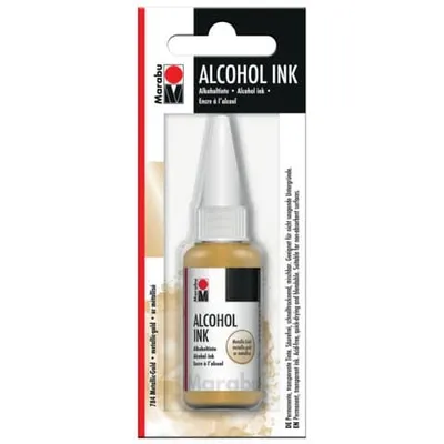 Produktbild von Marabu Alcohol Ink metallic-gold 784 20 ml