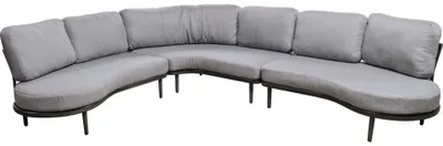 Produktbild von Lesli Living - Lounge-Sofa Durban - Anthrazit - 172x108x67,5cm