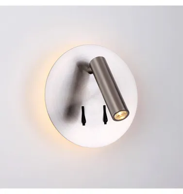 Produktbild von KOSILUM - Wandleuchte, Aluminium - Silber/Chrom - Bilbao