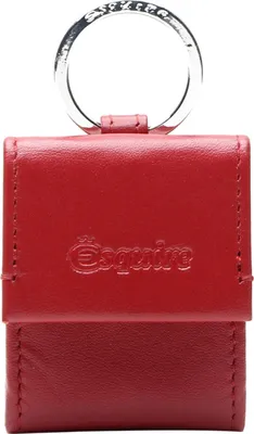 Produktbild von Esquire Schlüsselanhänger Utensilientasche Silk 02 Key Ring Red dunkelrot