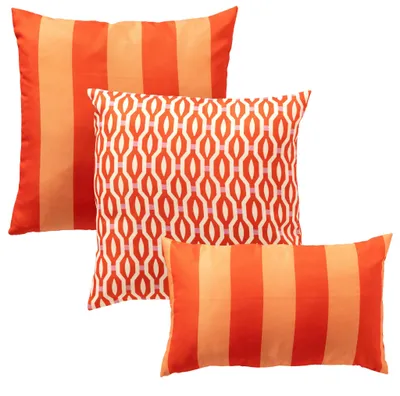 Produktbild von Textino Dekokissen-Set Rocket 45x45 cm Rot