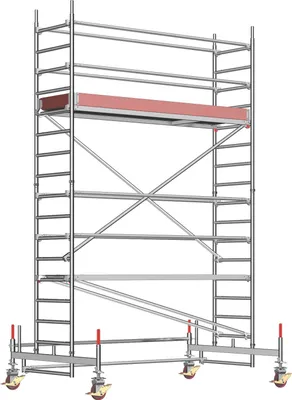 Obrázok produktu pre Layher Fahrgerüst Uni Standard P2 Arbeitshöhe 5,35m