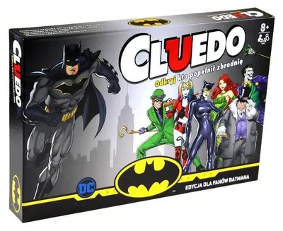 Produktbild von PROMO Cluedo Batman gra WINNING MOVES