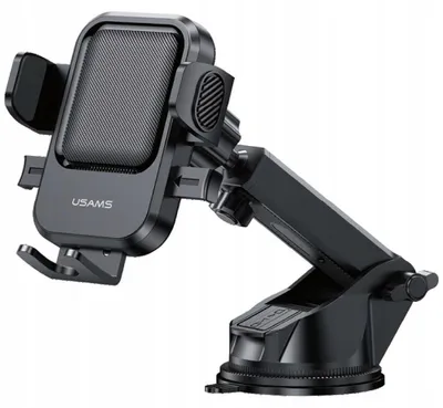 Imagen del producto de Soporte gravitacional para coche de la marca USAMS, para colocar en el salpicadero, color negro