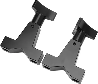 Produktbild von Rohrhalterung für Hochhubwagenheber, 1 Zoll bis 2,5 Zoll, Metall, universell verstellbar, für SUV RZR, Schwarz