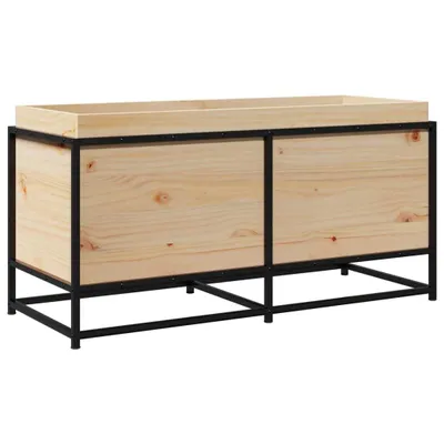 Immagine prodotto di Fioriera 100x40x50 cm in legno di pino massiccio