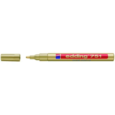 Obrázok produktu pre EDDING lesklá farba 751 zlatá 4-751-1-1053