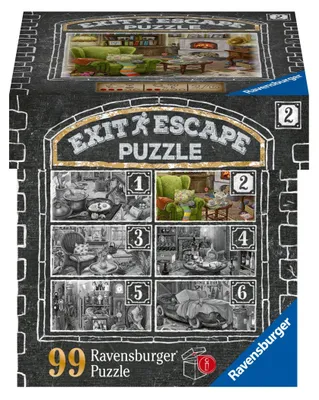Produktbild von Ravensburger EXIT Puzzle 16878 - Im Gutshaus Wohnzimmer - 99 Teile Puzzle für Erwachsene und Kinder ab 14 Jahren