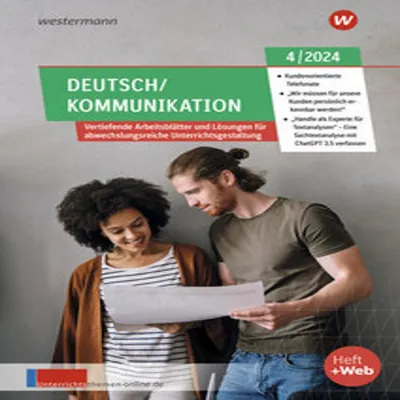 Image de Unterrichtsthemen Deutsch/Kommunikation. Ausgabe 4/2024