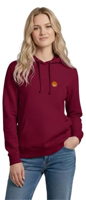 Produktbild von Spreadshirt Pumuckl Stickdesign Damen Hoodie, XXL, Bordeaux