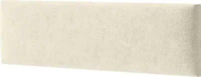 Obrázok produktu pre MOLLIS čalúnená doska, piesková farba, obdĺžniková, dekoratívna, 60 x 15 cm