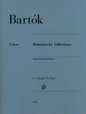 Obrázok produktu pre Rumänische Volkstänze  Klavier: Klavier zu zwei Händen (G. Henle Urtext-Ausgabe)