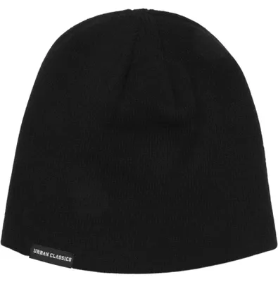 Produktbild von Urban Classics Basic Beanie Mütze Uni Einfarbig, Farbe: Black