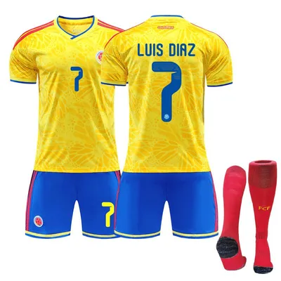 Obrázek produktu pro Dres Kolumbie pro domácí zápas mistrovství světa ve fotbale 2026 pro děti i dospělé VELIKOST::XXL