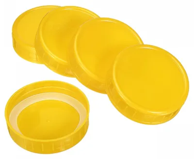 Immagine prodotto di Solidchoice - Set di 10 coperchi in plastica con guarnizione in silicone per barattoli Mason