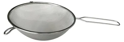 Obrázok produktu pre Kuchynský cedník z nehrdzavejúcej ocele - robustný, štýlový a všestranný ø16 cm