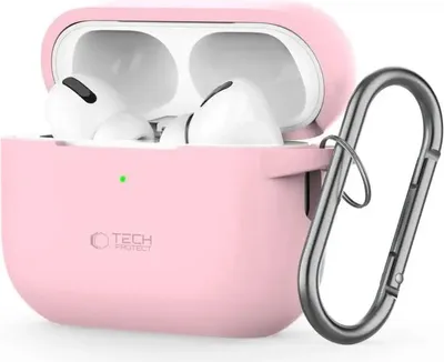 Produktbild von Tech-Protect Silikonhülle für Apple AirPods Pro 1, 2 - Pink
