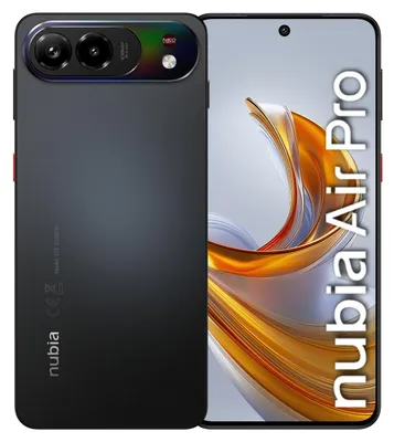 Obrázok produktu pre ZTE Nubia NBAIRPROBLK, 17,2 cm (6.77"), 8 GB, 512 GB, 108 MP, Android 16.0, Čierna