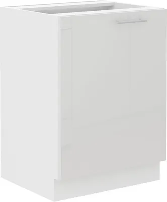 Obrázek produktu pro Dolní jednodveřová skříňka LAJLA - šířka 60 cm, bílá