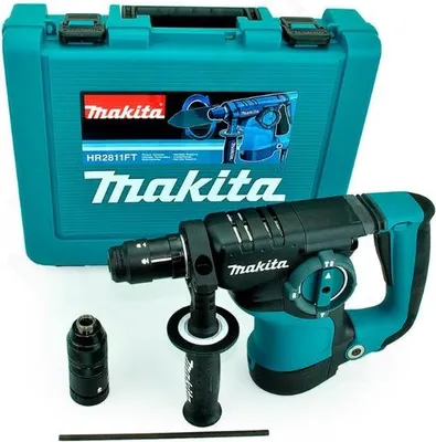 Produktbild von Makita HR2811FT, 1100 RPM, 2,9 J, 4500 BPM, 1,3 cm, 3,2 cm, AC