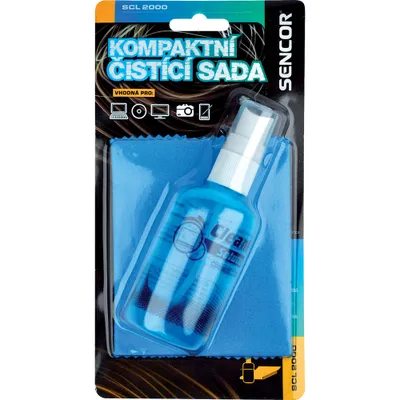 Obrázok produktu pre SENCOR SCL 2000 Čistiaca sada, utierka z mikrovlákna + čistiaci roztok