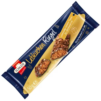 Produktbild von Feinste aromatische LEBKUCHEN RIEGEL, 50g