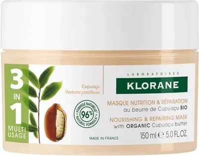 Immagine prodotto di Klorane Cupuazu Maschera riparatrice per capelli secchi 150ml