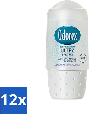 Produktbild von Odorex Deodorant Roller Ultra Protect 50 ml - Vorteilspack - 12 Stücke