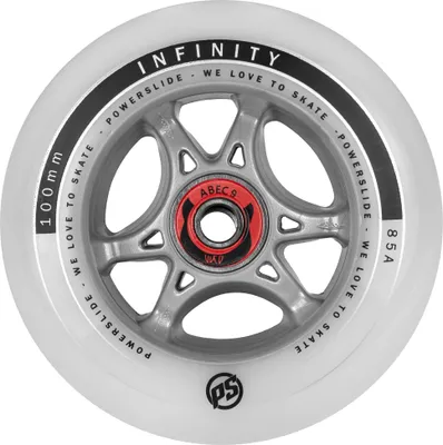 Produktbild von Powerslide Infinity 100 Rtr Abec9 Buchsen 4 Einheiten Silber  Silber One Size