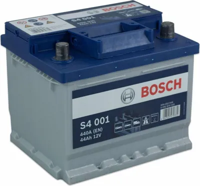 Zdjęcie produktu dla Bosch S4, 44 Ah, 12 V, 440 A, Samochód, B13, Niebieski, Biały